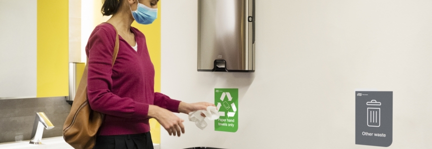 Tork PaperCircle zamyka obieg zużytych ręczników papierowych podczas COP26